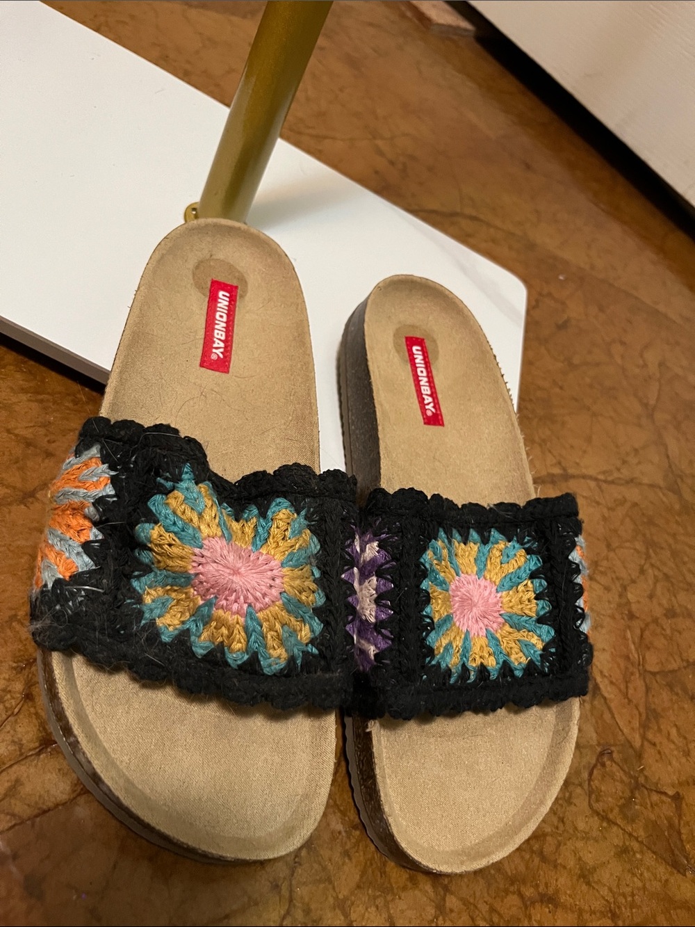 Mojo Crocheted Sandal UnionBay NEW Sz 8 Womens